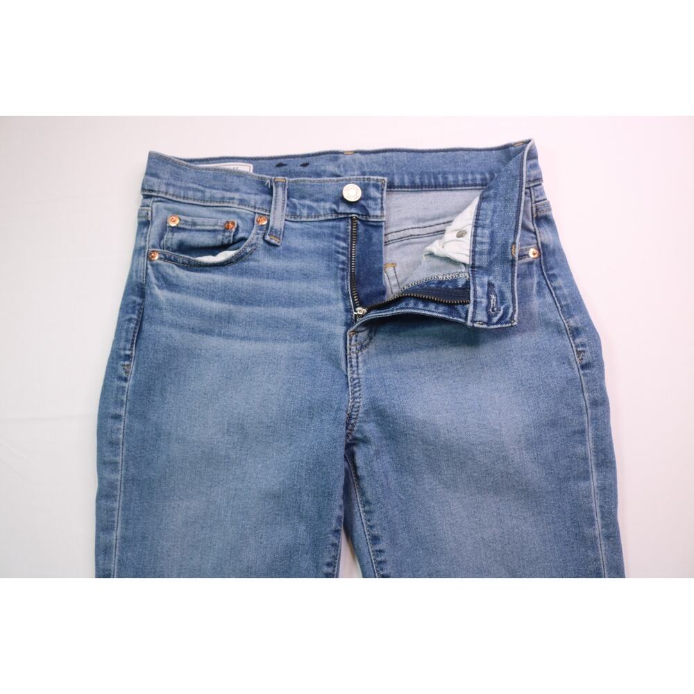 Gap Classic Straight Mid-Rise Women's Jeans - Size 28/4R - Color Blue - Picture 4 of 16